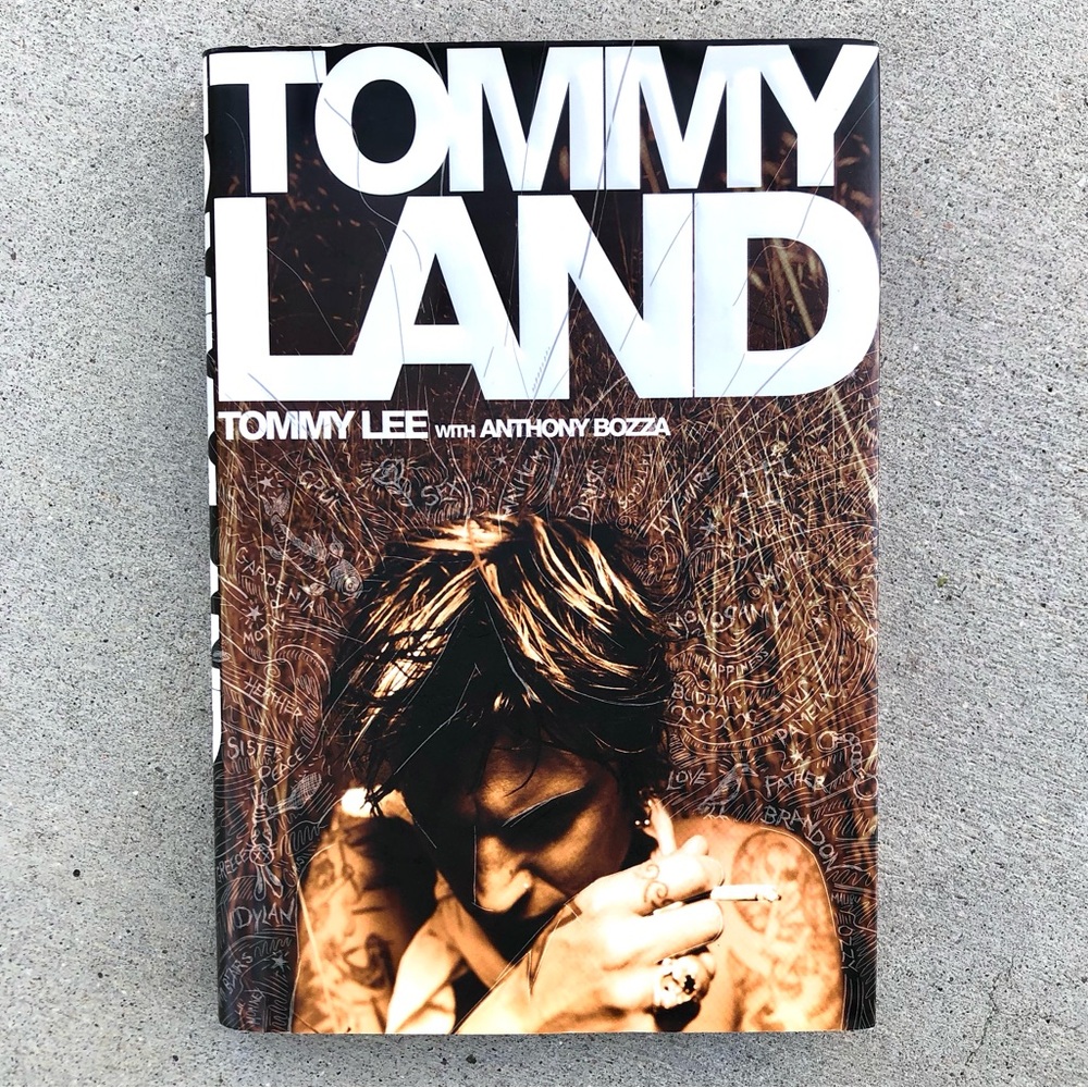 Tommy Lee Signed 2004 Book Tommyland 1st Ed HC Motley Crüe Drummer Pam Anderson - Picture 2 of 6